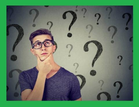 Imagen de chico haciendose preguntas
