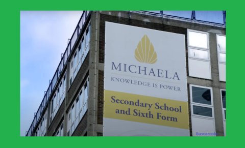 Edificio de la escuela Michaela de Londres