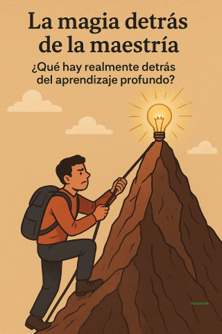 Portada del libro La magia detrás de la maestría